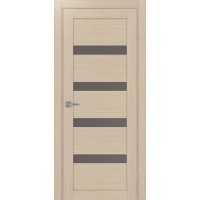 Турин 505.12, цвет дуб беленый FL, заполнение Бронза матовое, размер 200*80 см.