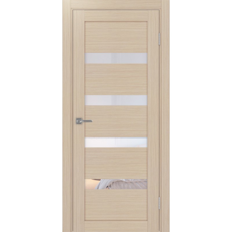 Межкомнатная дверь Турин 505.12, цвет дуб беленый FL, заполнение Прозрачное, размер 200*80 см.