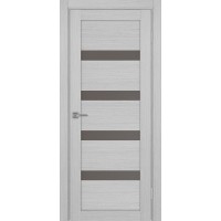 Турин 505.12, цвет дуб серый FL, заполнение Бронза матовое, размер 200*80 см.