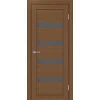 Турин 505.12, цвет Орех NL стекло Графит матовое, размер 80*200 см.