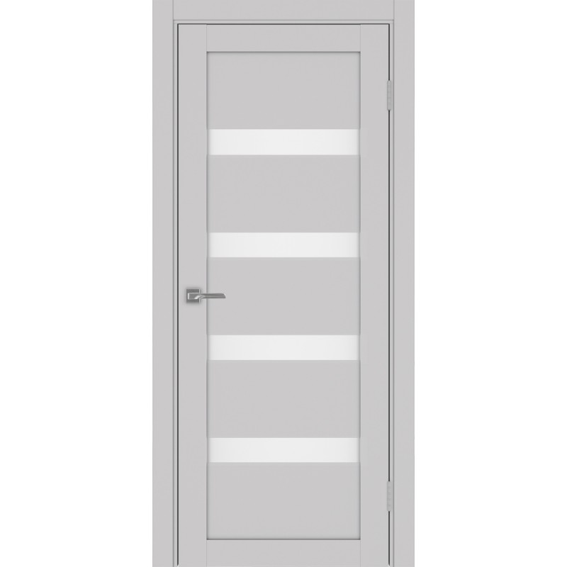 Межкомнатная дверь Турин 505.12, цвет пепельный, заполнение Мателюкс, размер 200*80 см.