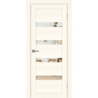 Турин 505.12, цвет ясень светлый, заполнение Зеркало, размер 200*80 см.