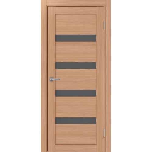 Турин 505.12, цвет ясень тёмный, заполнение Графит матовое, размер 200*80 см.