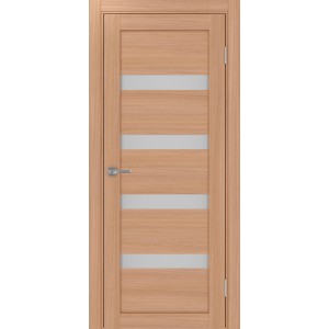 Турин 505.12, цвет ясень тёмный, стекло Мателюкс, размер 80*200 см.