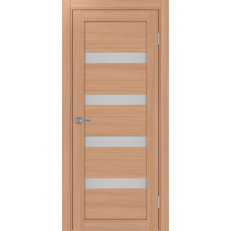 Межкомнатная дверь Турин 505.12, цвет ясень тёмный, заполнение Мателюкс, размер 200*80 см.