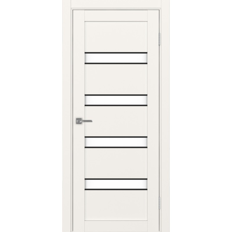 Межкомнатная дверь Турин 505.12 АПС молдинг SB, цвет, бежевый, заполнение LACбелый, размер 200*80 см.