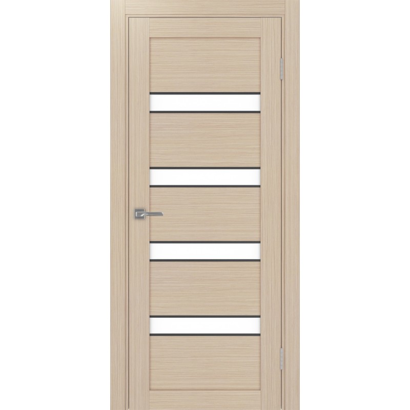 Межкомнатная дверь Турин 505.12 АПС молдинг SB, цвет дуб беленый FL, заполнение LACбелый, размер 200*80 см.