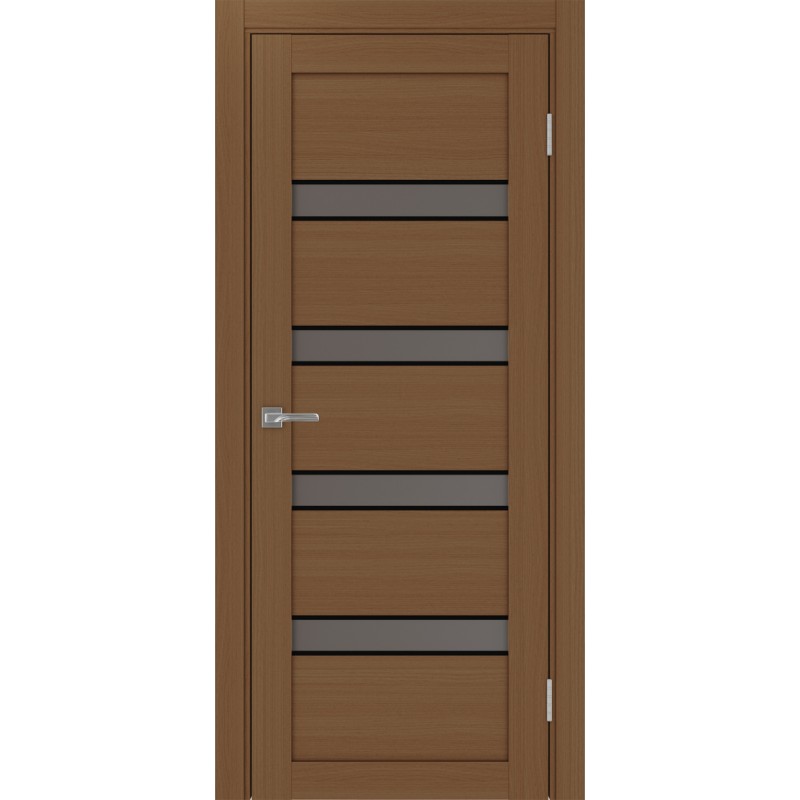 Межкомнатная дверь Турин 505.12 АПС молдинг SB, цвет орех NL, заполнение Бронза матовое, размер 200*80 см.