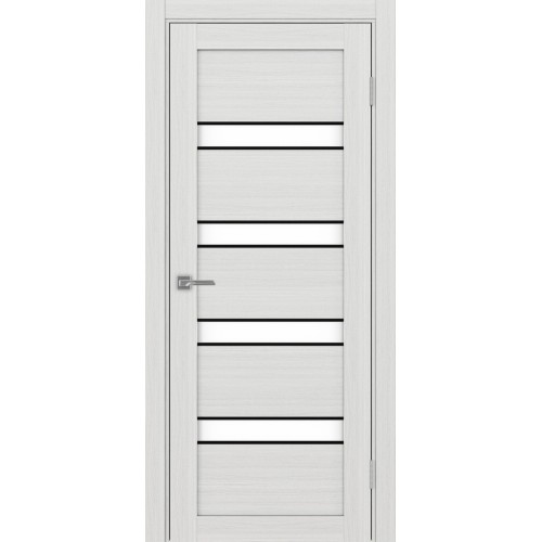 Турин 505.12 АПС молдинг SB, цвет ясень серебристый, заполнение LACбелый, размер 200*80 см.