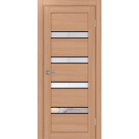 Турин_505AПC.12, цвет Ясень тёмный молдинг алюм.чёрн стекло Прозрачное, размер 80*200 см.