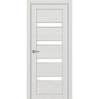 Турин 505.12 АПС молдинг SC, цвет ясень серебристый, заполнение LACбелый, размер 200*80 см.