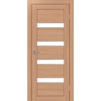 Турин_505AПC.12, цвет Ясень тёмный молдинг алюм.хром стекло LACбелый, размер 80*200 см.