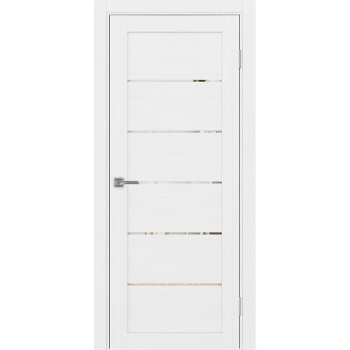 Турин 506.12, цвет белый лёд, заполнение Зеркало, размер 200*80 см.