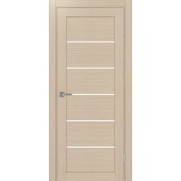 Турин 506.12, цвет Дуб беленый FL стекло LACбелый, размер 80*200 см.