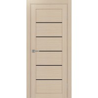 Турин 506.12, цвет дуб беленый FL, заполнение LACчерный, размер 200*80 см.