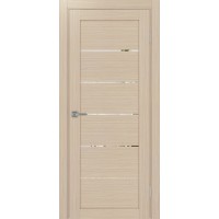 Турин 506.12, цвет дуб беленый FL, заполнение Зеркало, размер 200*80 см.