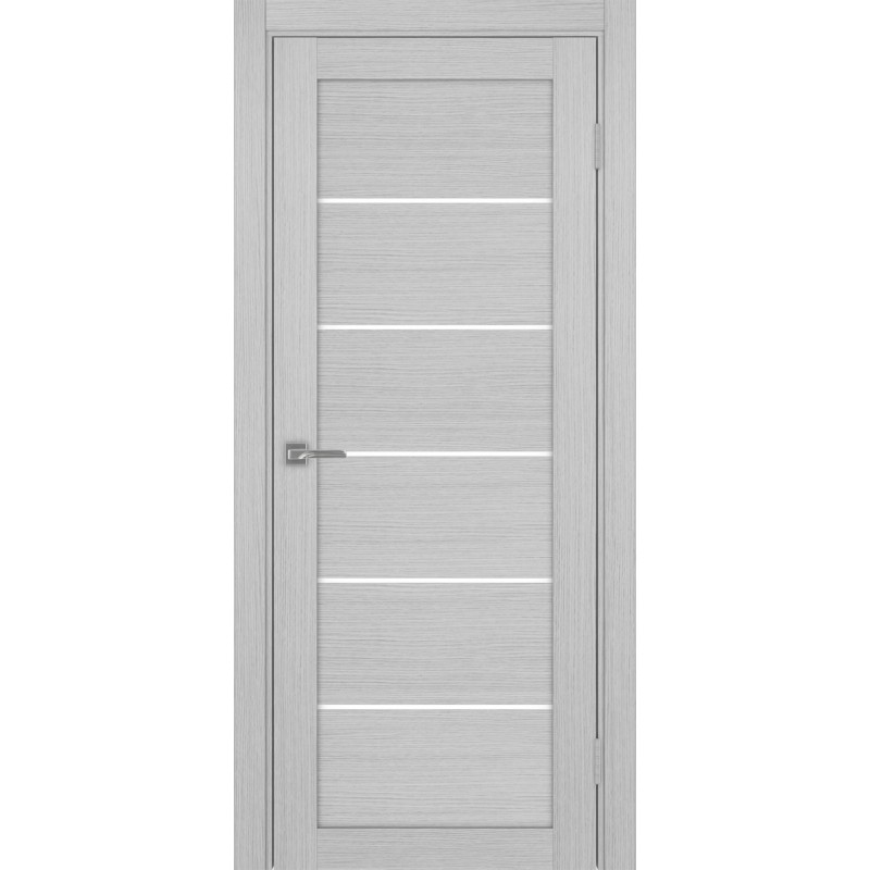 Межкомнатная дверь Турин 506.12, цвет дуб серый FL, заполнение LACбелый, размер 200*80 см.