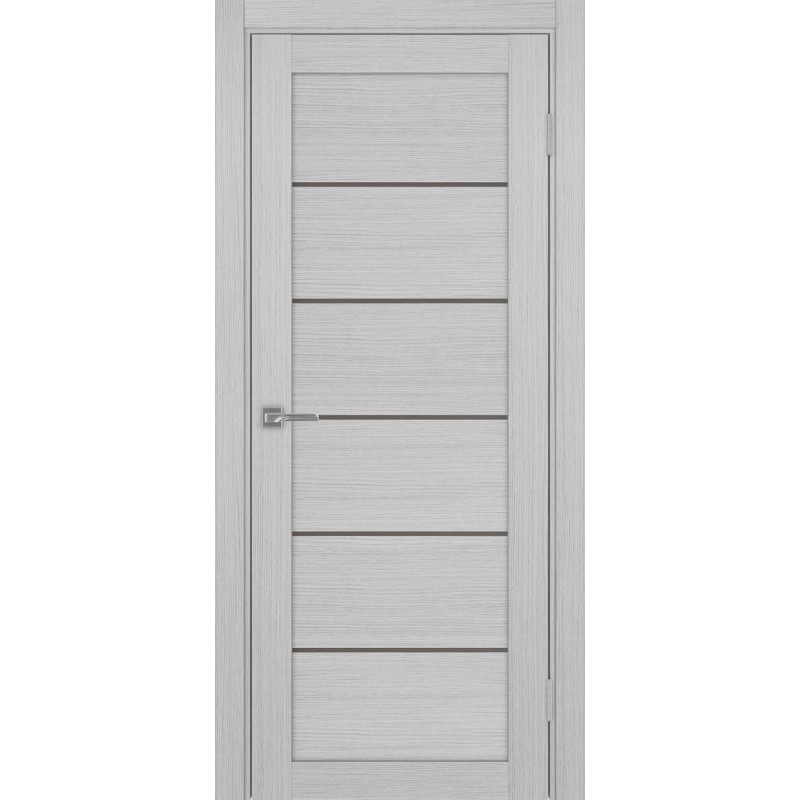 Межкомнатная дверь Турин 506.12, цвет дуб серый FL, заполнение Бронза матовое, размер 200*80 см.