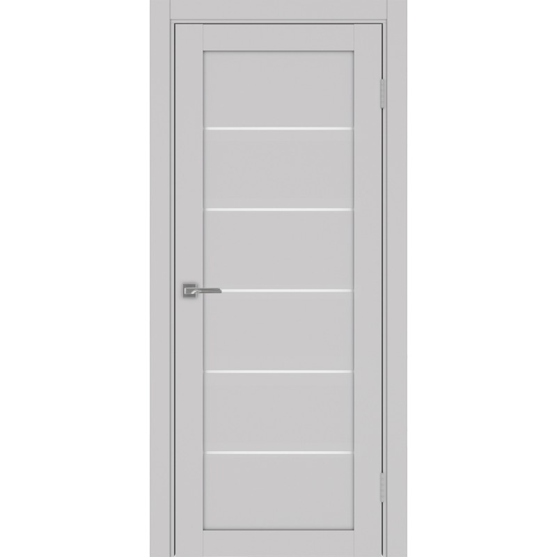 Межкомнатная дверь Турин 506.12, цвет пепельный, заполнение Мателюкс, размер 200*80 см.