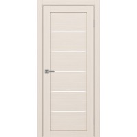 Турин 506.12, цвет Ясень перламутровый стекло LACбелый, размер 80*200 см.