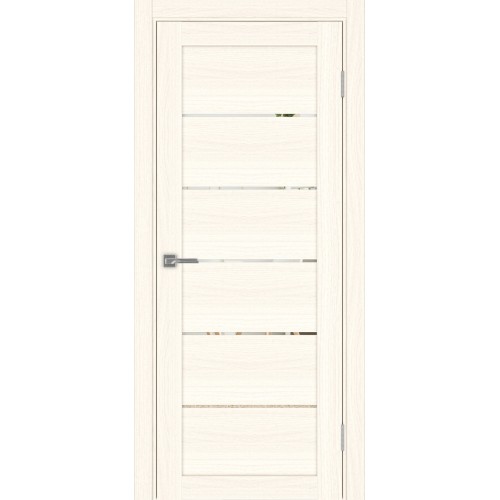 Турин 506.12, цвет ясень светлый, заполнение Зеркало, размер 200*80 см.