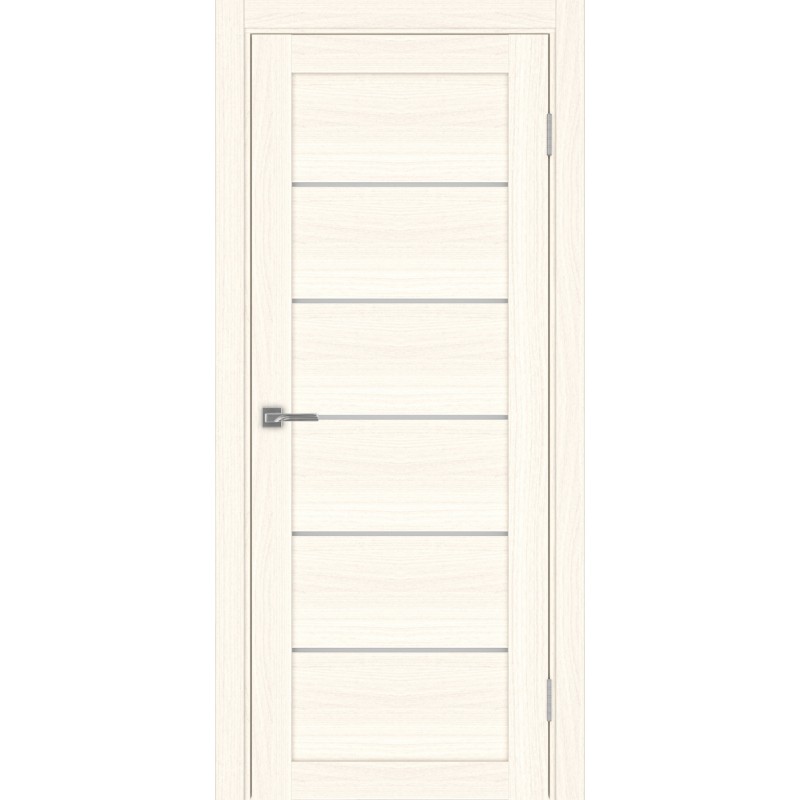 Межкомнатная дверь Турин 506.12, цвет ясень светлый, заполнение Мателюкс, размер 200*80 см.