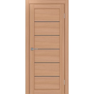 Турин 506.12, цвет ясень тёмный, стекло Графит матовое, размер 80*200 см.