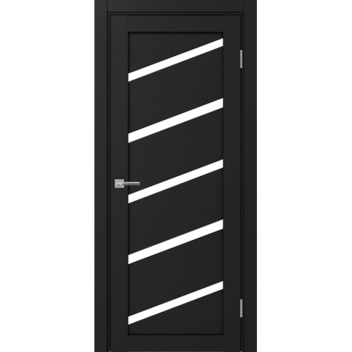 Турин 506У.112, цвет Антрацит стекло LACбелый, размер 80*200 см.