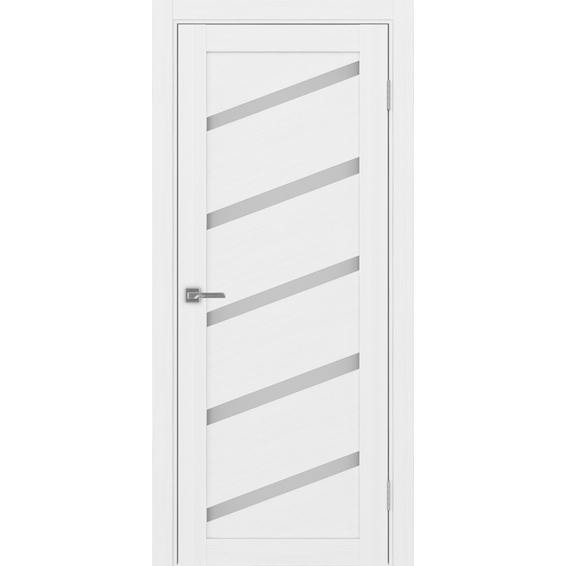 Межкомнатная дверь Турин 506У.112, цвет белый лёд, заполнение Мателюкс, размер 200*80 см.