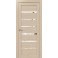 Турин 506У.112, цвет дуб беленый FL, заполнение Зеркало, размер 200*60 см.