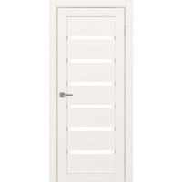 Турин 507.12, цвет Бежевый стекло LACбелый, размер 80*200 см.