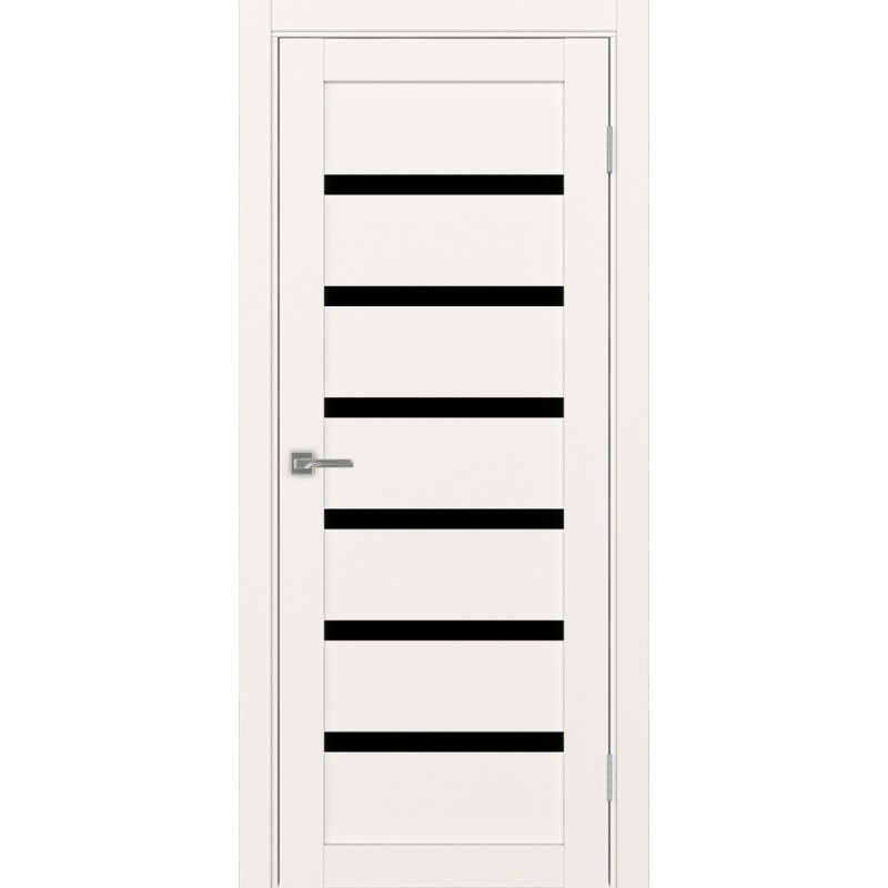 Межкомнатная дверь Турин 507.12, цвет, бежевый, заполнение LACчерный, размер 200*80 см.