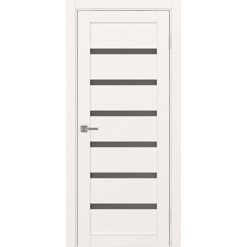 Межкомнатная дверь Турин 507.12, цвет, бежевый, заполнение Бронза матовое, размер 200*80 см.