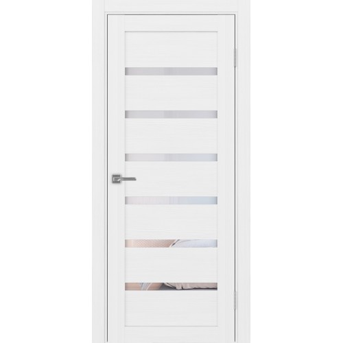 Турин 507.12, цвет белый лёд, заполнение Прозрачное, размер 200*80 см.