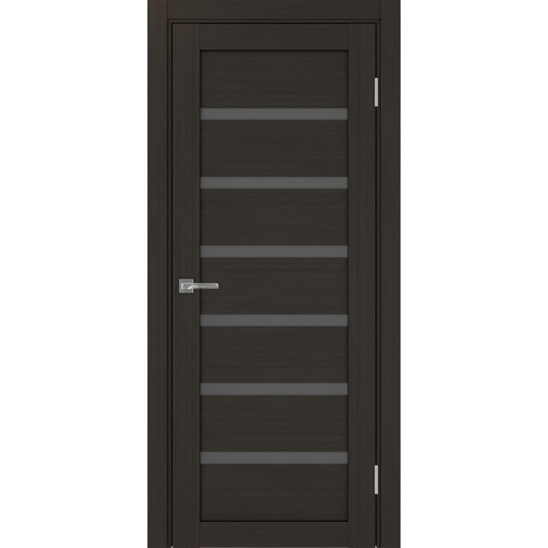 Межкомнатная дверь Турин 507.12, цвет Венге FL стекло Графит матовое, размер 80*200 см.