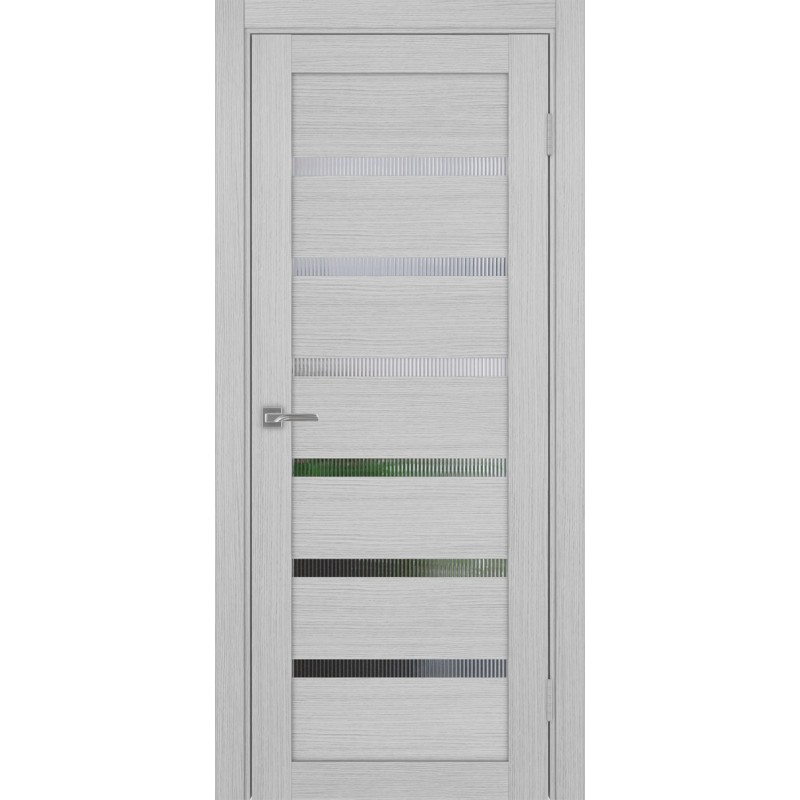 Межкомнатная дверь Турин 507.12, цвет дуб серый FL, заполнение Мору, размер 200*80 см.