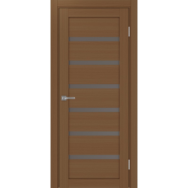 Межкомнатная дверь Турин 507.12, цвет Орех NL Бронза матовое, размер 80*200 см.