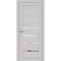 Турин 507.12, цвет пепельный, заполнение Прозрачное, размер 200*80 см.