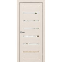 Турин 507.12, цвет Ясень перламутровый стекло Зеркало, размер 80*200 см.