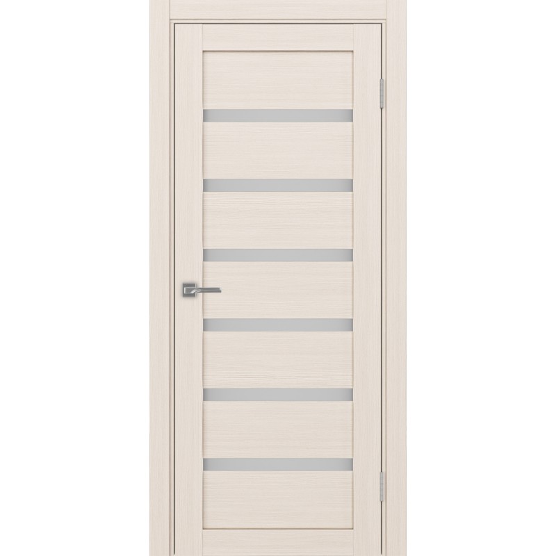 Межкомнатная дверь Турин 507.12, цвет ясень перламутровый, заполнение Мателюкс, размер 200*80 см.