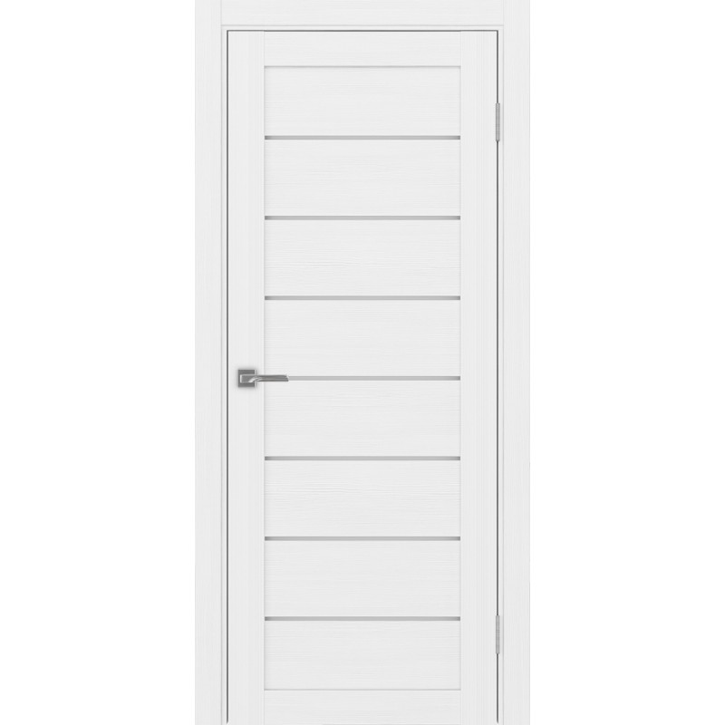 Межкомнатная дверь Турин 508.12, цвет белый лёд, заполнение Мателюкс, размер 200*80 см.