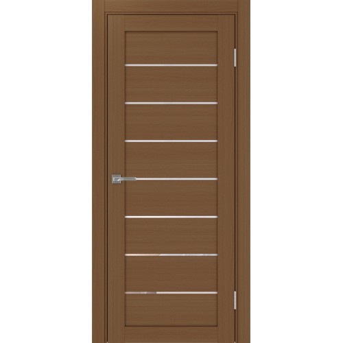 Турин 508.12, цвет Орех NL стекло Прозрачное, размер 80*200 см.