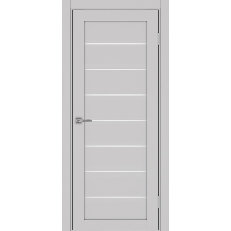 Межкомнатная дверь Турин 508.12, цвет пепельный, заполнение Мателюкс, размер 200*80 см.