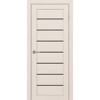 Турин 508.12, цвет Ясень перламутровый стекло LACчерный, размер 80*200 см.