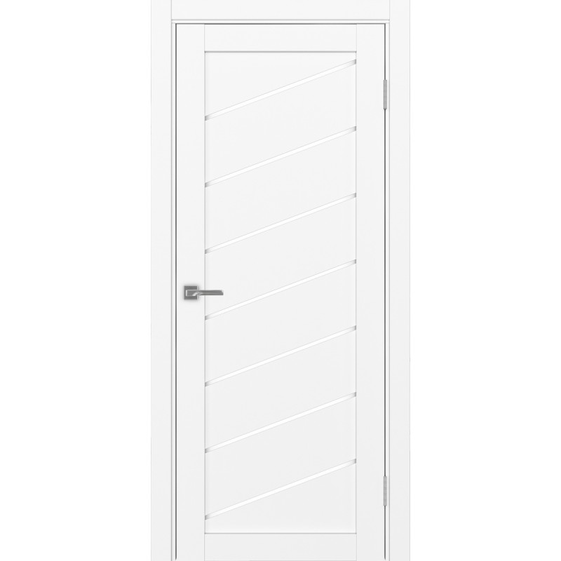 Межкомнатная дверь Турин 508У.112, цвет белый снежный, заполнение LACбелый, размер 200*80 см.