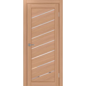 Турин 508У.112 , цвет ясень тёмный, стекло Прозрачное, размер 80*200 см.