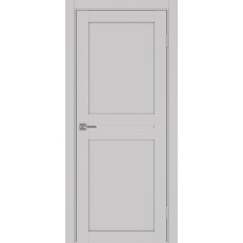 Межкомнатная дверь Турин 520.121, цвет пепельный, заполнение LACбелый, размер 200*80 см.