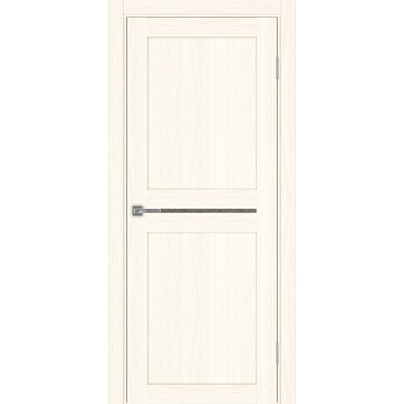 Межкомнатная дверь Турин 520.121, цвет ясень светлый, заполнение Дали бронзовое, размер 200*90 см.