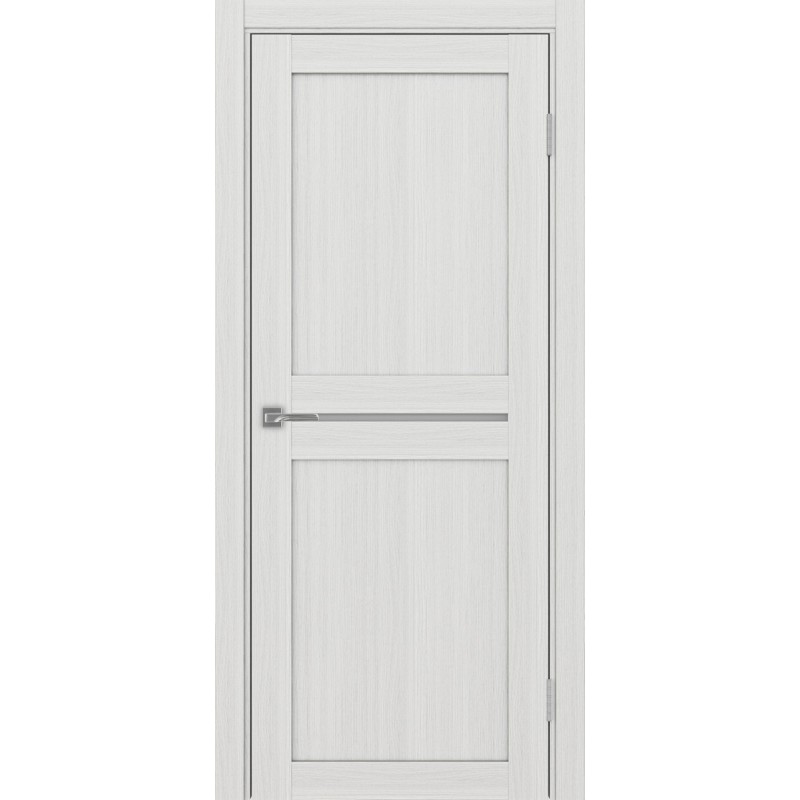 Межкомнатная дверь Турин 520.121, цвет ясень серебристый, заполнение Мателюкс, размер 200*80 см.