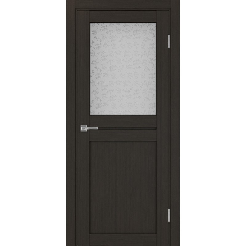 Межкомнатная дверь Турин 520.211, цвет венге FL, заполнение Дали бесцветное, размер 200*80 см.